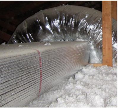 Foil-Faced Bubble Wrap Duct “Insulation” - utahenergycode